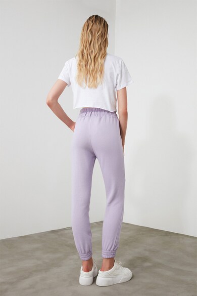 Trendyol Pantaloni sport cu terminatii elastice Femei