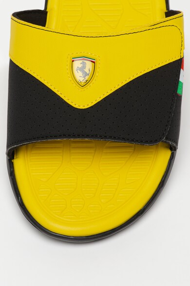 Puma Papuci cu velcro si model colorblock Barbati