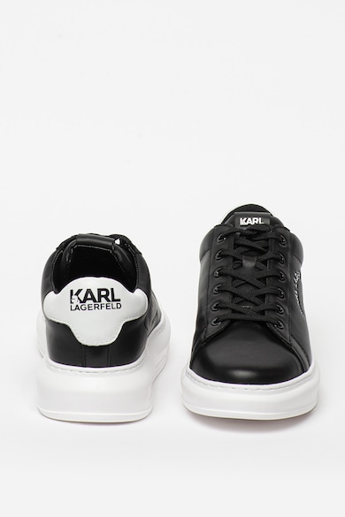 Karl Lagerfeld Pantofi sport de piele cu talpa masiva Kapri Barbati