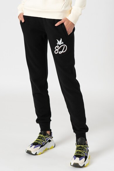 SUPERDRY Pantaloni jogger cu logo Femei