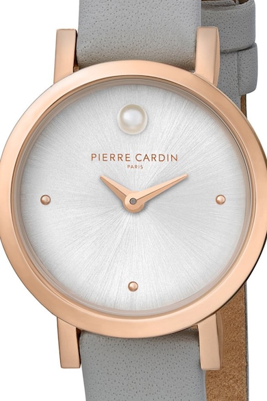 Pierre Cardin Часовник с кожена каишка Жени