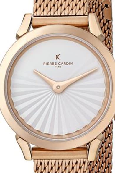 Pierre Cardin Кварцов часовник с мрежеста верижка Мъже