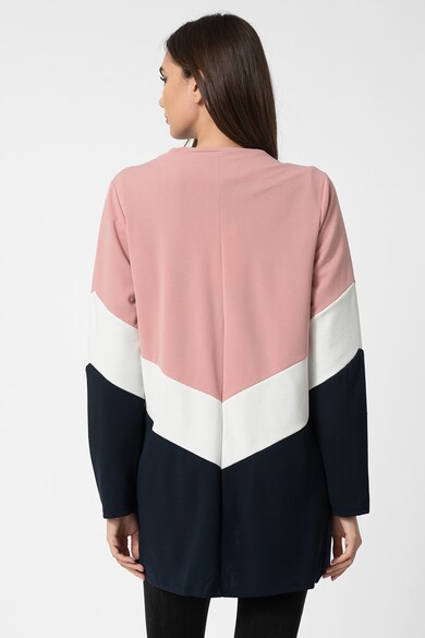 Haily's Cardigan cu model colorblock Femei