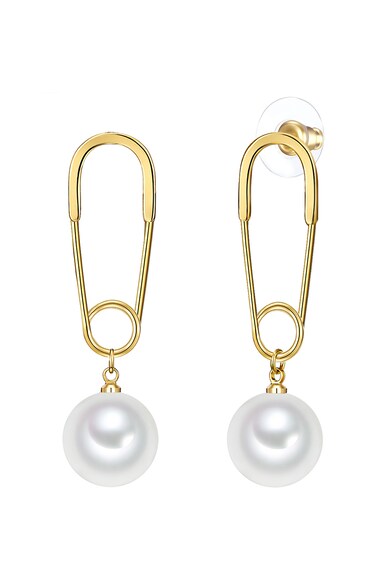 Perldor Cercei drop decorati cu perle sintetice Femei
