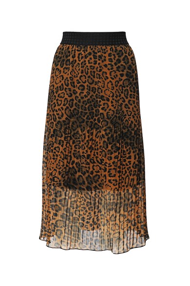 Couture de Marie Fusta plisata cu animal print Femei