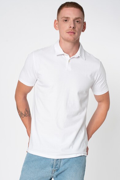 GAP Tricou polo de bumbac Barbati