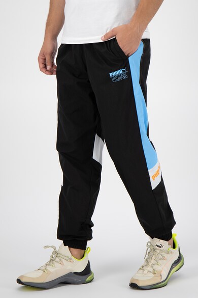 Puma Pantaloni cu buzunare laterale Tetris Track Barbati