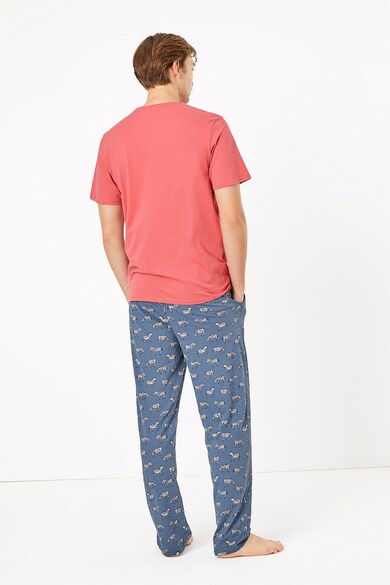 Marks & Spencer Pantaloni de pijama cu model zebra Barbati