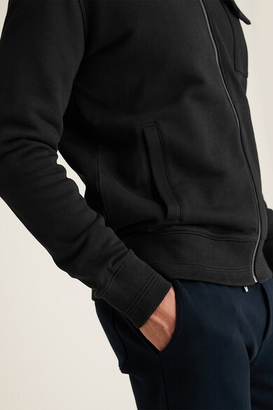Marks & Spencer Суитшърт с цип и джоб на гърдите Мъже
