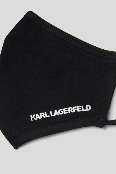 Karl Lagerfeld Set de masti de protectie din bumbac cu imprimeu logo - 2 piese Femei