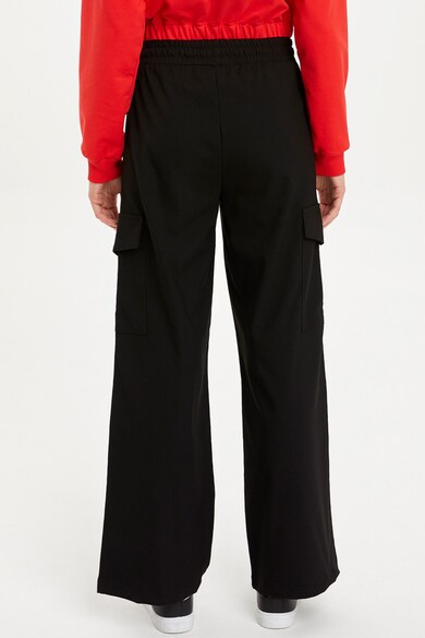 DeFacto Bő szárú nadrág fedőlapos zsebekkel női