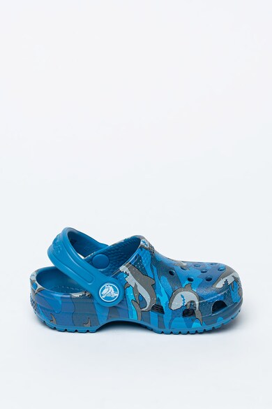 Crocs Saboti slingback cu imprimeu Baieti