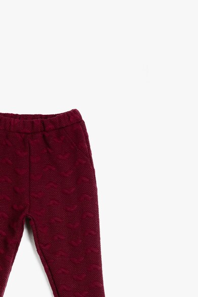 KOTON Pantaloni lungi cu aspect texturat Fete