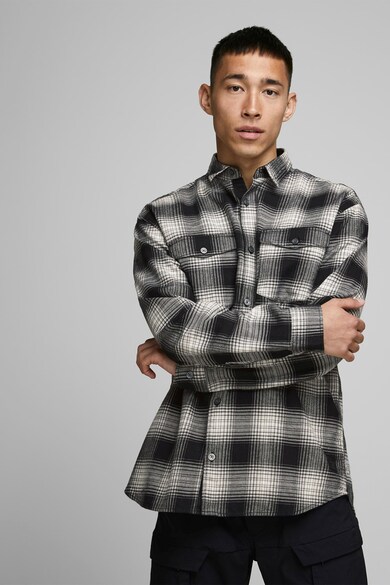 Jack & Jones Jack &J ones, Карирана риза с пришити джобове Мъже