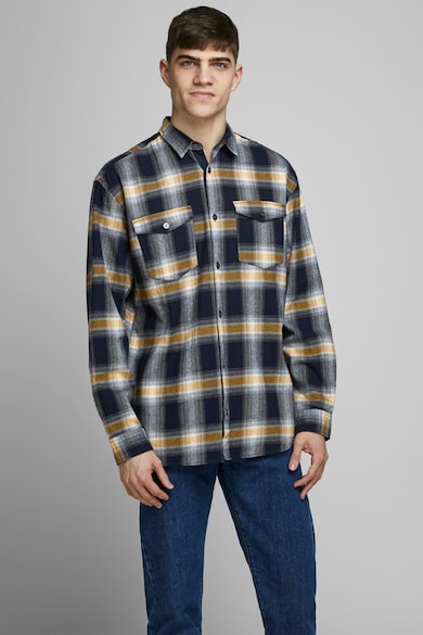 Jack & Jones Jack &J ones, Карирана риза с пришити джобове Мъже