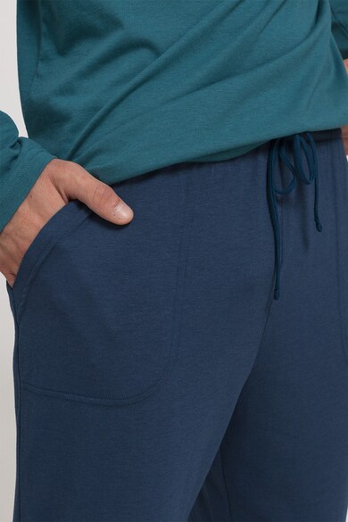 Sofiaman Pijama din amestec de modal cu pantaloni cu model Barbati