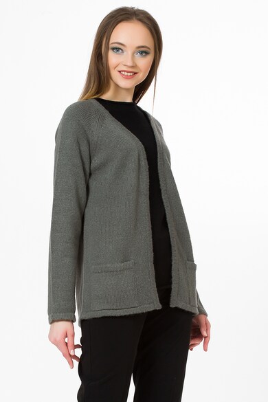 Sense Cardigan cu buzunare aplicate si maneci raglan Femei