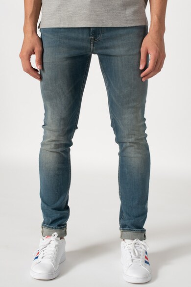 Tommy Jeans Blugi skinny cu aspect decolorat Simon Barbati