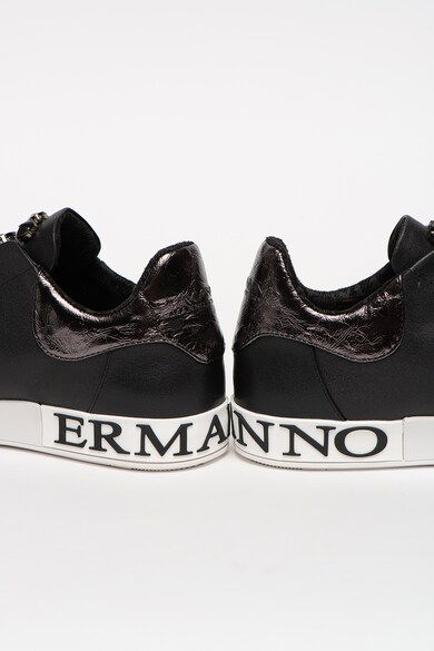 Ermanno Scervino Pantofi slip-on cu insertii din piele Femei