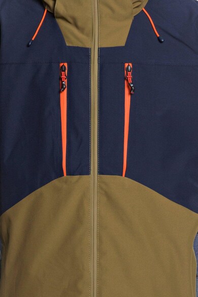 QUIKSILVER Mission Plus vízálló téli sportkabát colorblock dizájnnal férfi