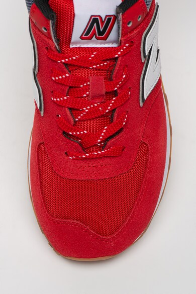 New Balance Pantofi sport colorblock si garnituri de piele intoarsa 574 Barbati