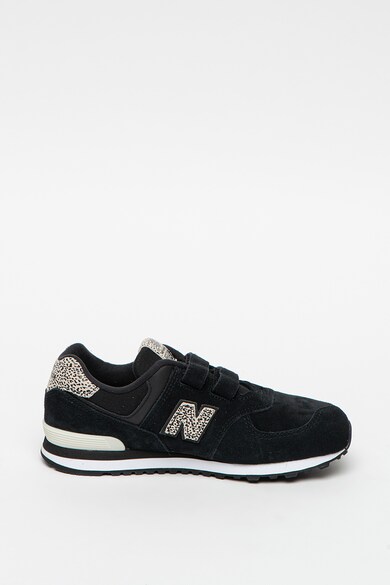 New Balance Pantofi sport cu detalii animal print 574 Fete