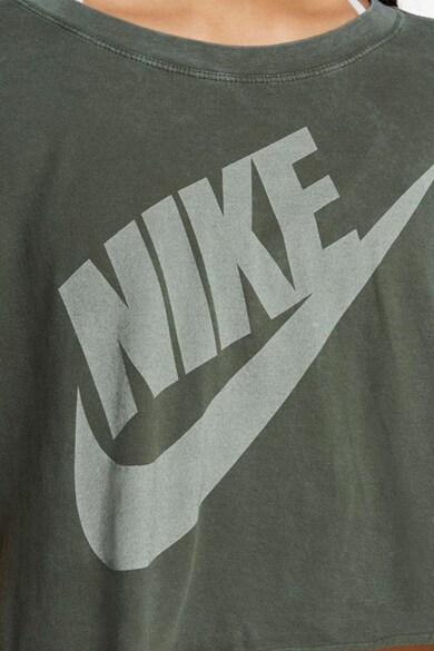 Nike Tricou crop cu imprimeu logo Futura Femei