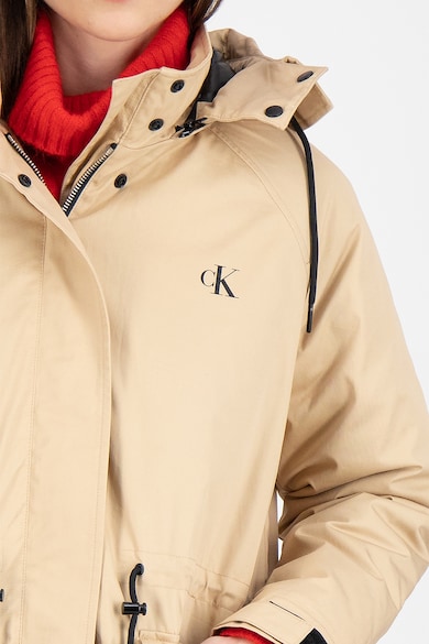 CALVIN KLEIN JEANS CALVIN KLEIN, Jacheta parka cu gluga detasabila Femei