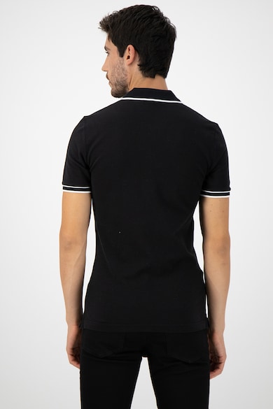 CALVIN KLEIN JEANS Tricou polo cu detaliu logo brodat Barbati