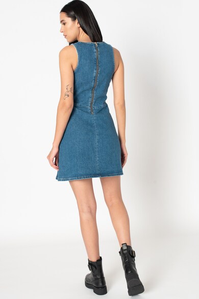 CALVIN KLEIN JEANS Rochie mini din denim cu fermoar Femei