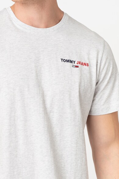 Tommy Jeans Organikuspamut póló logóhímzéssel 1 férfi