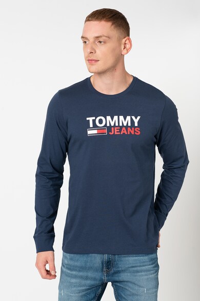 Tommy Jeans Organikuspamut felső logómintával férfi