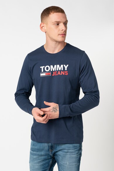 Tommy Jeans Organikuspamut felső logómintával férfi