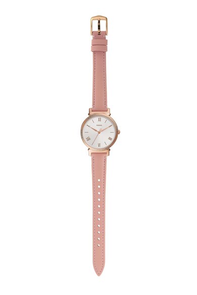 Fossil Ceas quartz cu o curea din piele Daisy Femei