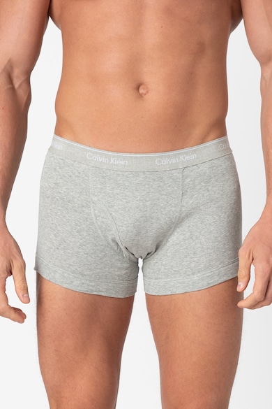 CALVIN KLEIN Set de boxeri cu banda logo in talie - 3 perechi Barbati