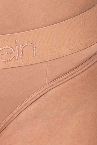 CALVIN KLEIN Chiloti tanga cu banda logo in talie Femei