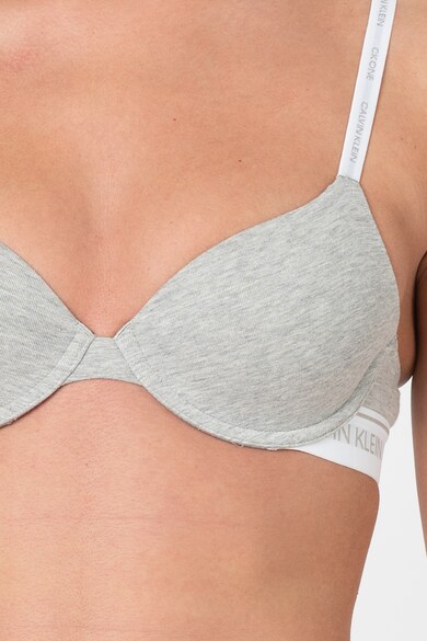 CALVIN KLEIN Sutien din amestec de modal cu logo Femei