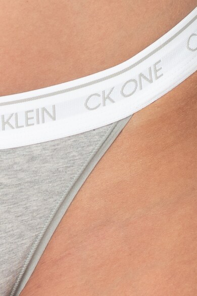 CALVIN KLEIN Chiloti brazilieni din amestec de modal cu banda logo in talie Femei