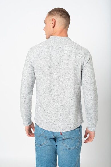 Banana Republic Bluza din amestec de bumbac organic cu decolteu henley Barbati