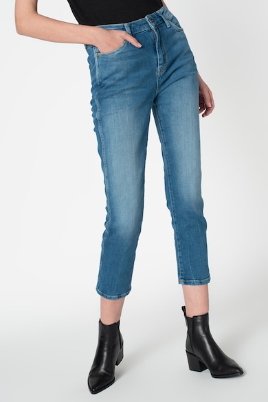 Pepe Jeans London Blugi crop slim fit Dion Femei