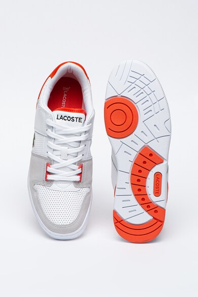 Lacoste Pantofi sport cu insertii de piele intoarsa Thrill Barbati