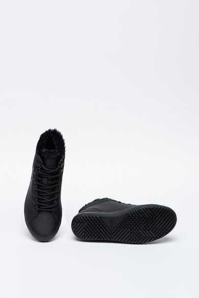 Lacoste Кожени спортни обувки Straight Set Thermo с висок профил Жени