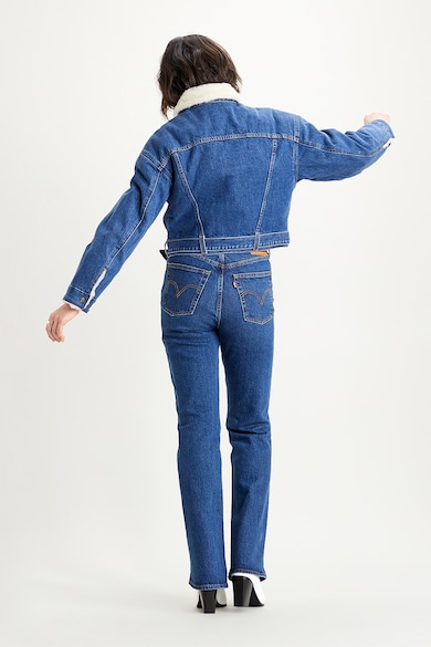 Levi's Jacheta de denim cu captuseala de sherpa Femei