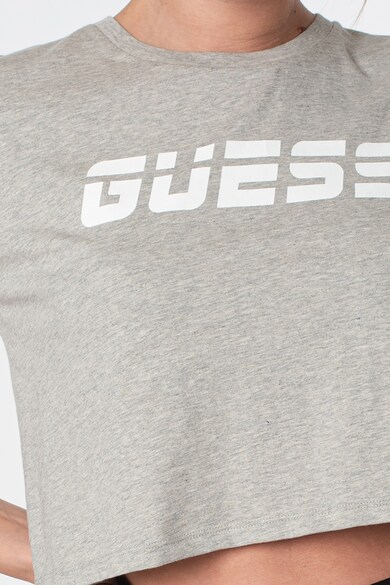 Guess Tricou crop de casa, cu logo Femei