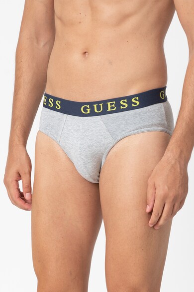 GUESS Set de chiloti cu banda cu logo in talie - 3 perechi Barbati