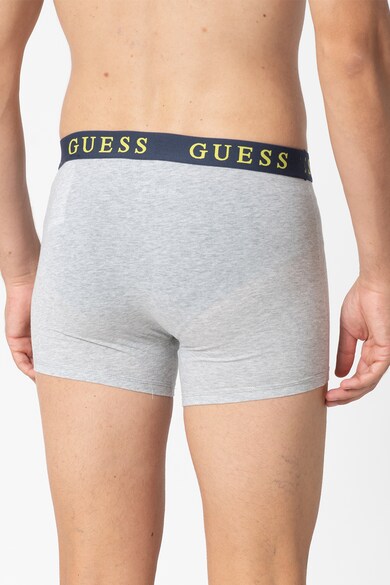 GUESS Set de boxeri cu banda cu logo in talie - 2 perechi Barbati