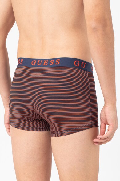 GUESS Set de boxeri cu banda logo in talie - 2 perechi Barbati