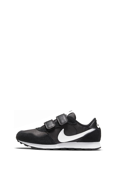 Nike Pantofi din material textil si piele intoarsa cu velcro, pentru alergare MD Valiant Baieti