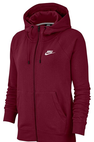 Nike Hanorac cu fermoar si broderie logo Essential Femei