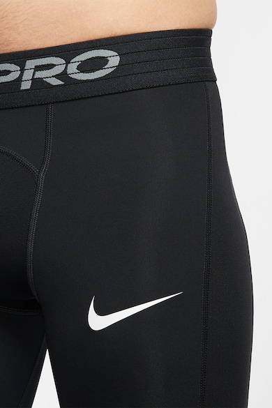 Nike Colanti cu banda cu logo in talie, pentru fitness Pro Barbati
